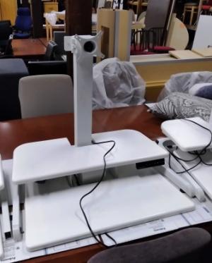 Autonomous Corporation - Powered Sit Stand Desks with Monitor Stands