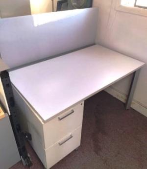 Allsteel Benching Station with FF File Box - 54