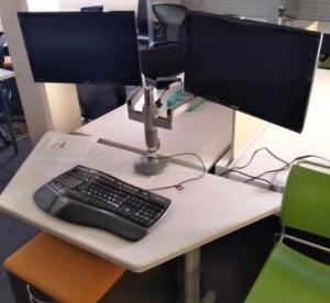 Dual Computer Monitor Mounts