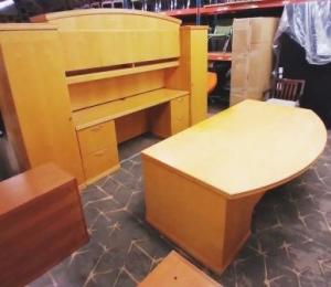 OFS Office Suite - Desk and Credenza